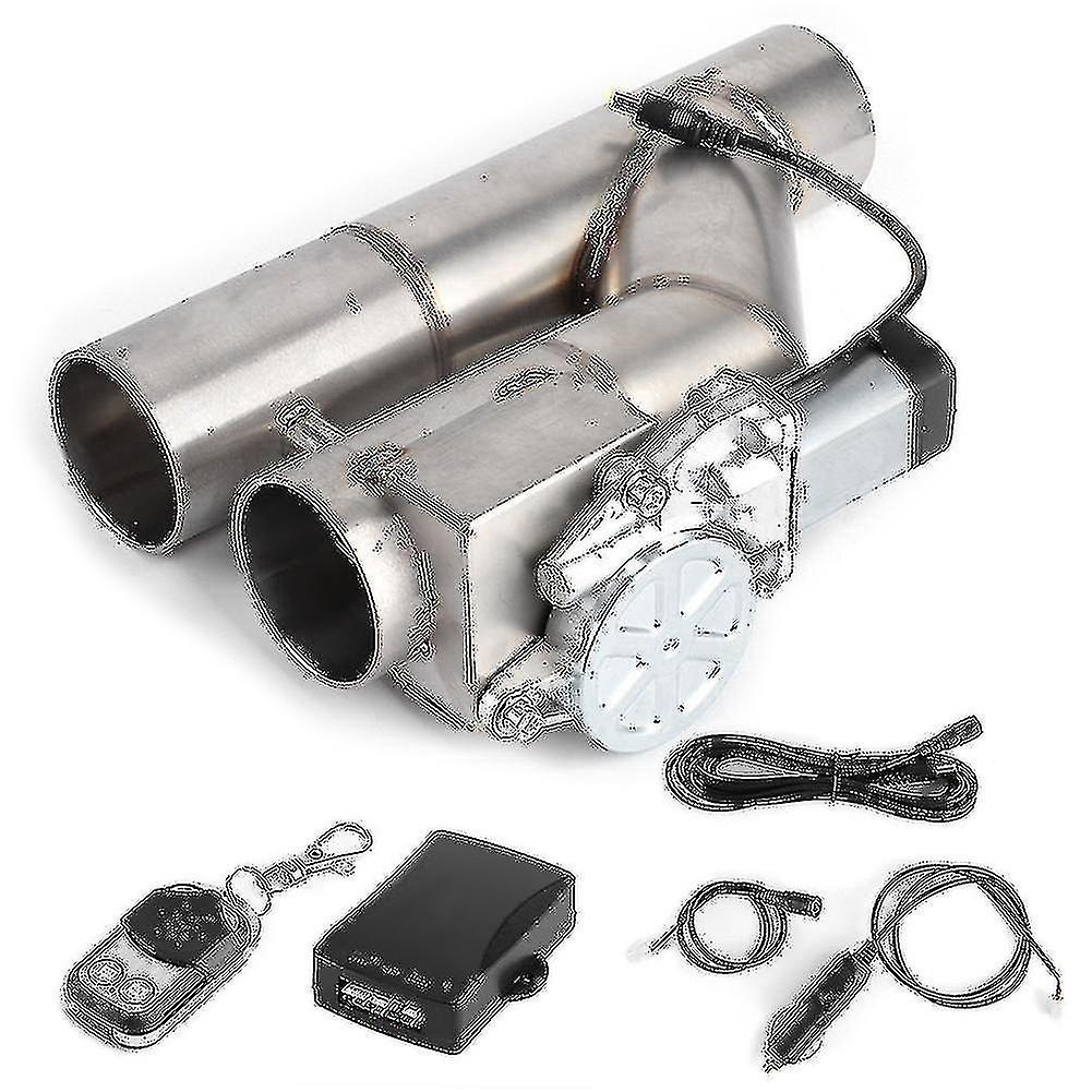 Electric Y Pipe Exhaust Control Cut Out Dual Valve Wireless Remote Control