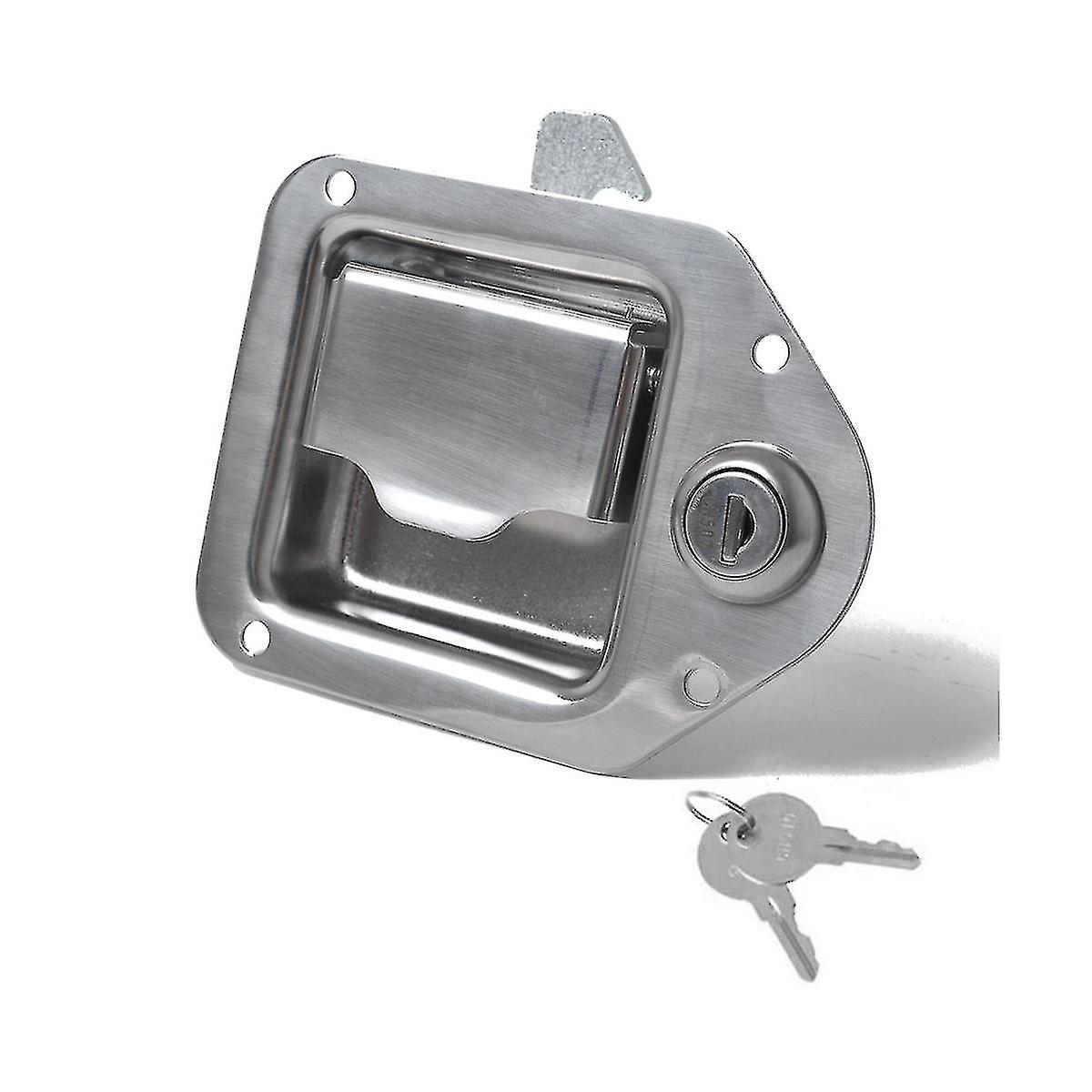 Trailer Tool Box Handle Latch with Height Lock Tool Box Latch Paddle Lock 4-3/8-in.