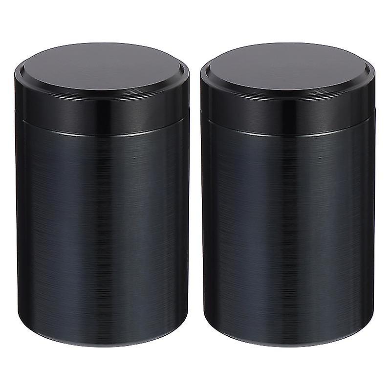 2pcs Portable Sealed Tea Cans