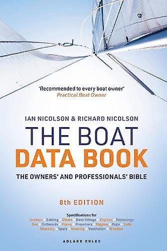 The Boat Data Book 8th Edition by Richard Nicolson Paperback Book