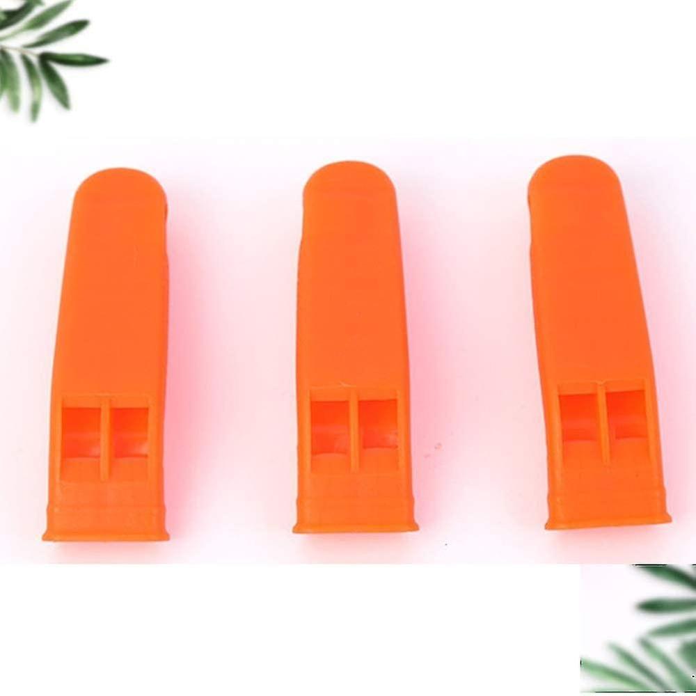 10 Stück Notfallpfeife, Schiedsrichterpfeife Überlebenspfeife, Freiluftpfeife