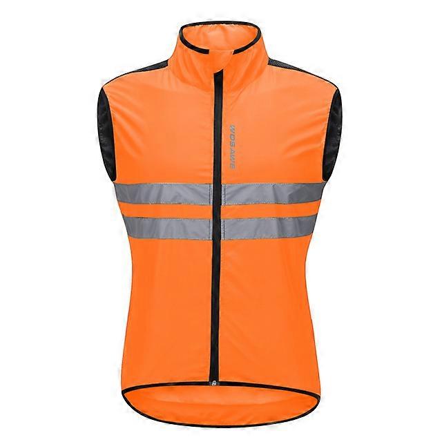 Reflective Cycling Vest Windproof Jacket