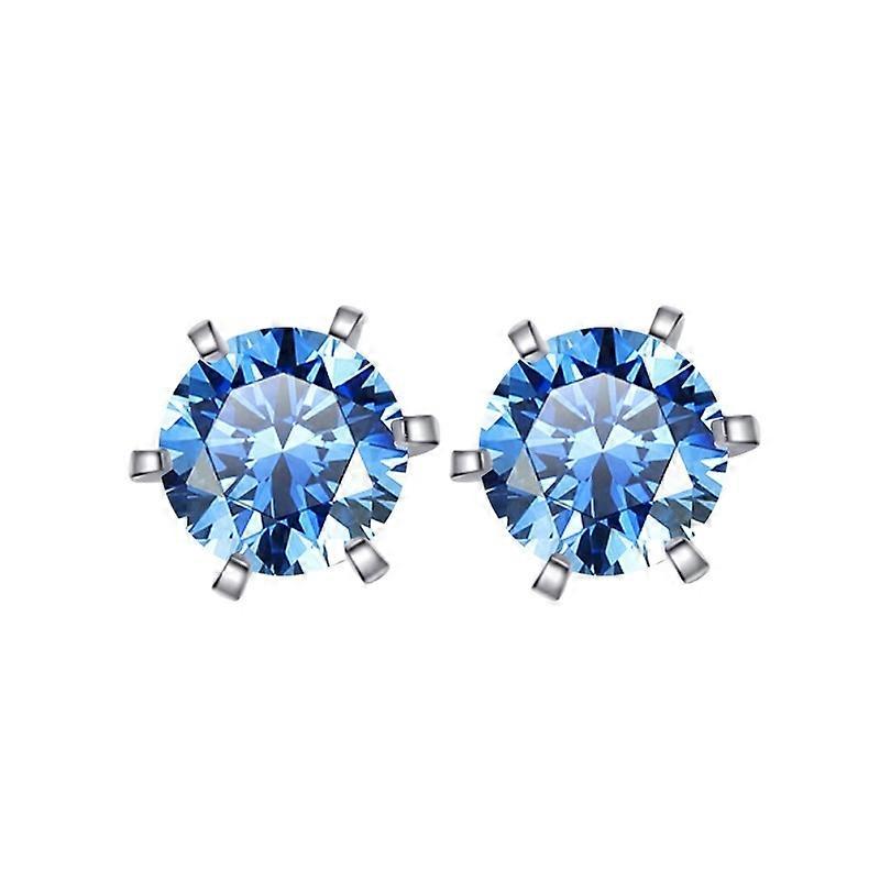 Earrings-Snowflake Chic-D Moissanite-S925 Silver