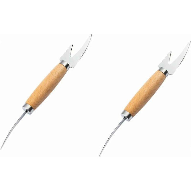 2Pcs Multifunctional Remove Peeler in Deveiner for Small Cleaning Shrimp Tool