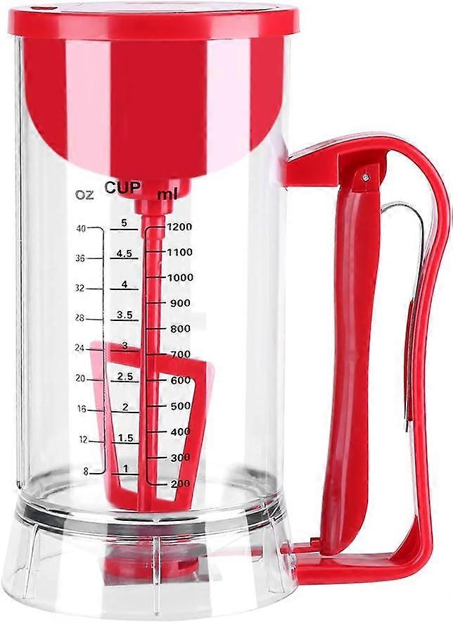 Electric Stirring Batter Dispenser Cordless Powered Mixer Separator Pancake Cupcake Waffle Maker Kitchen Tool