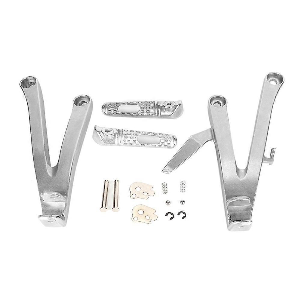 Motorcycle Street Bike Iron Rear Foot Pegs Pedal Footrest Accessory Fit for Honda(Electroplate) E2U~02