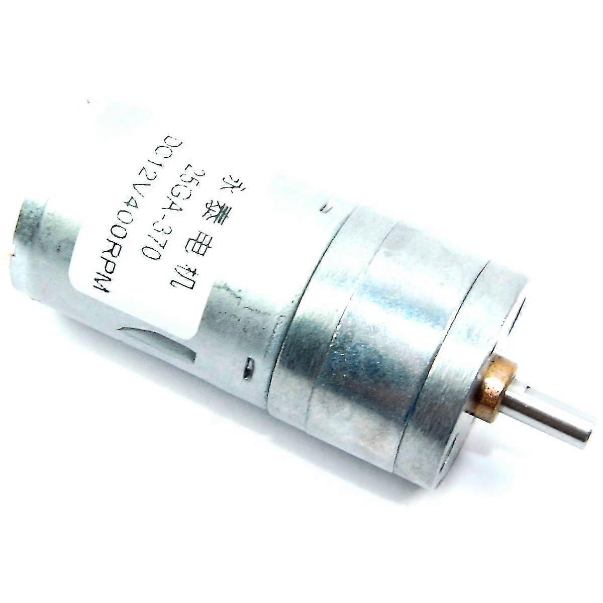 400RPM Geared 12V DC Motor