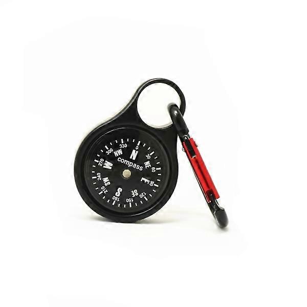 2 Compasses with Key Ring - Directional Pocket Compass - Essential Navigation Tool for Outdoor Adventures