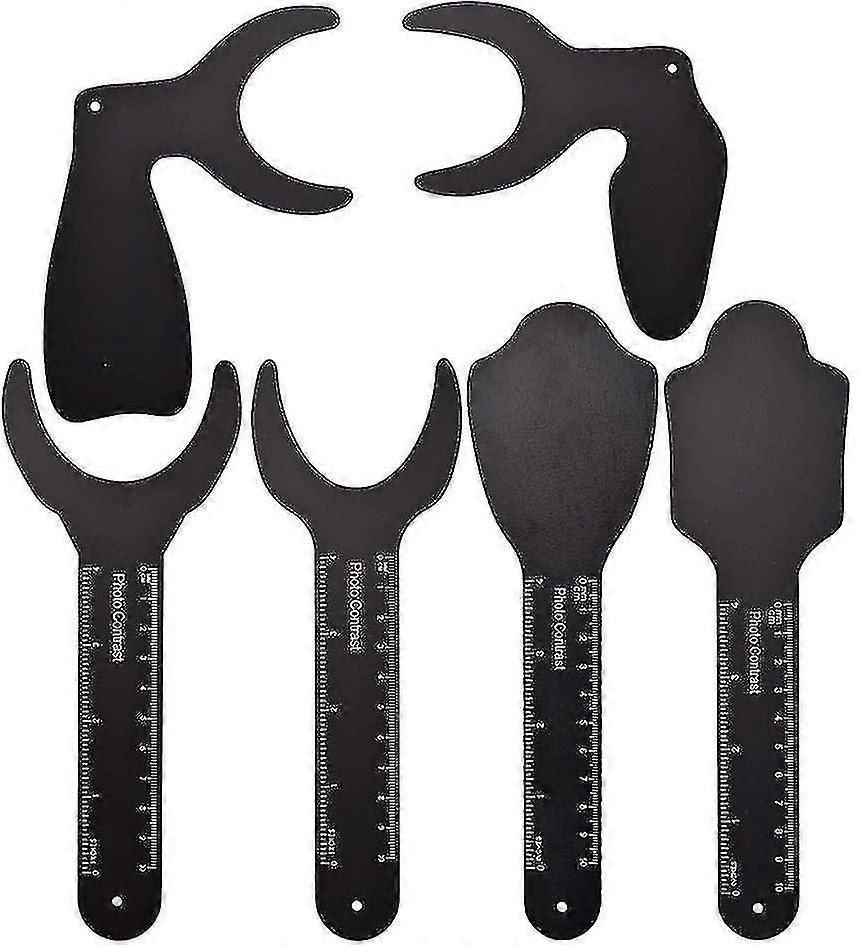 Hammasmusta taustalevy intraoraalinen valokuvaus taustalevy