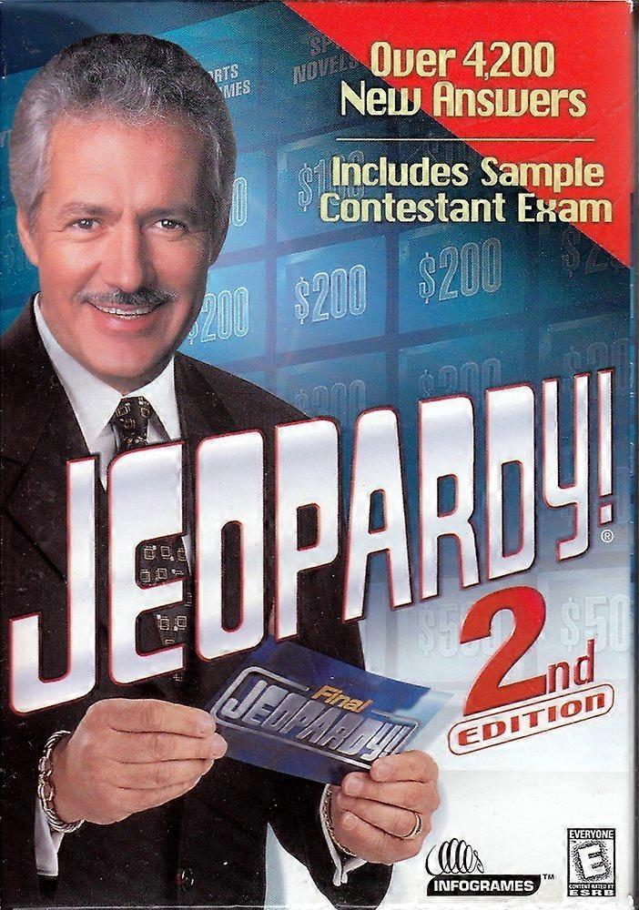 Jeopardy 2nd Edition  Game - PC CD - New & Sealed