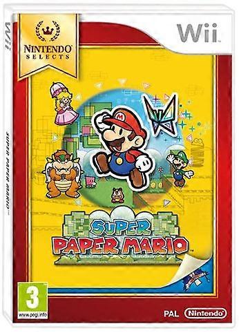 Wii Super Paper Mario Select - PAL - New & Sealed