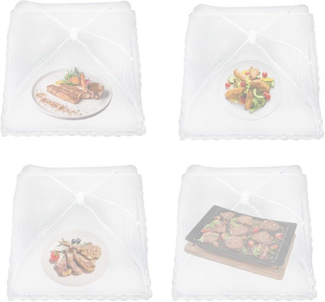 Cloche Alimentaire Pliable Anti-mouches – Dôme En Maille Pour Protéger Fruits, Gâteaux Et Plats En Extérieur | Idéal Pique-nique, Barbecue, Repas En Plein Air