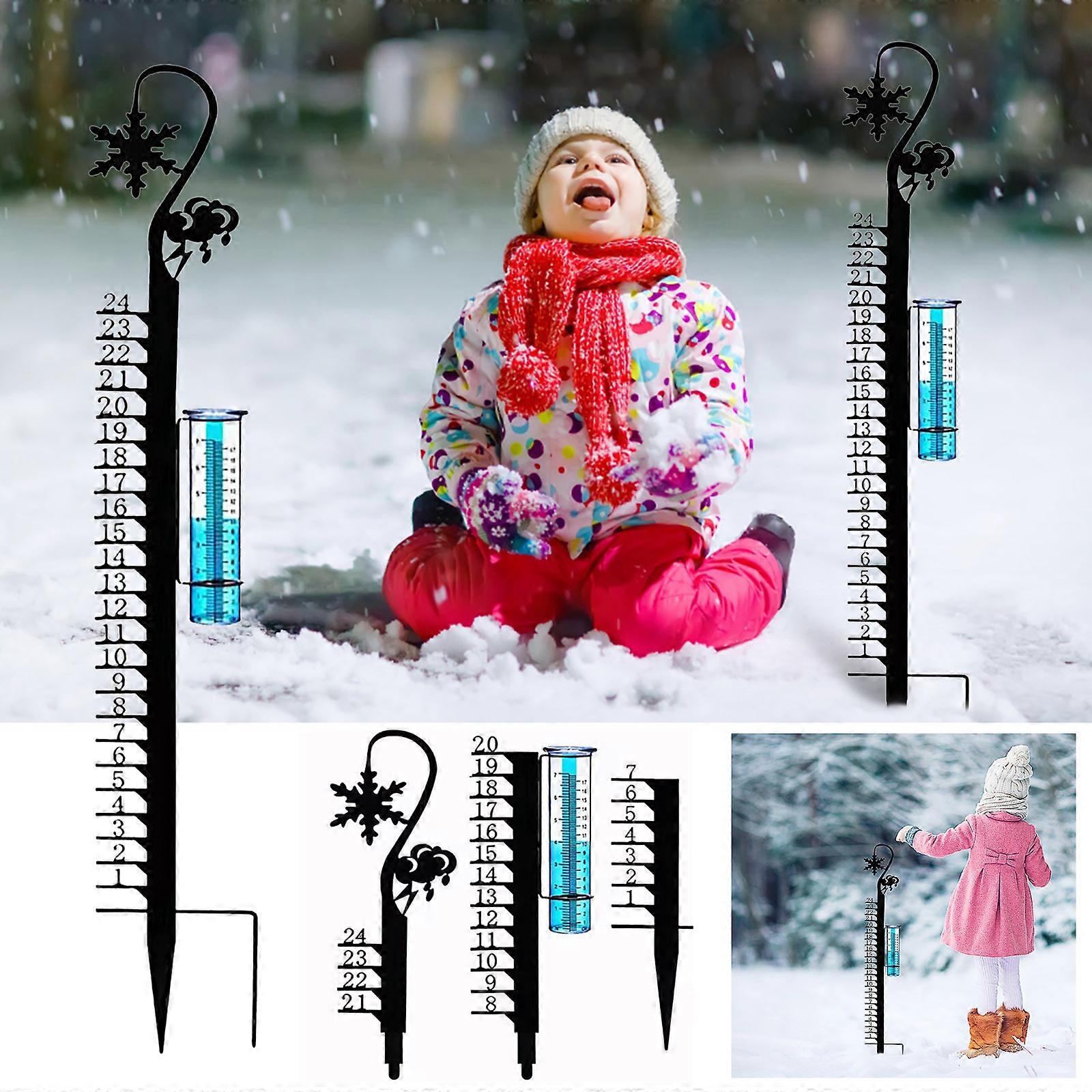 Snow Measuring Ruler And Water Measuring Ruler-use, Can Be Used All Year Round Christmas Outdoor Decoration