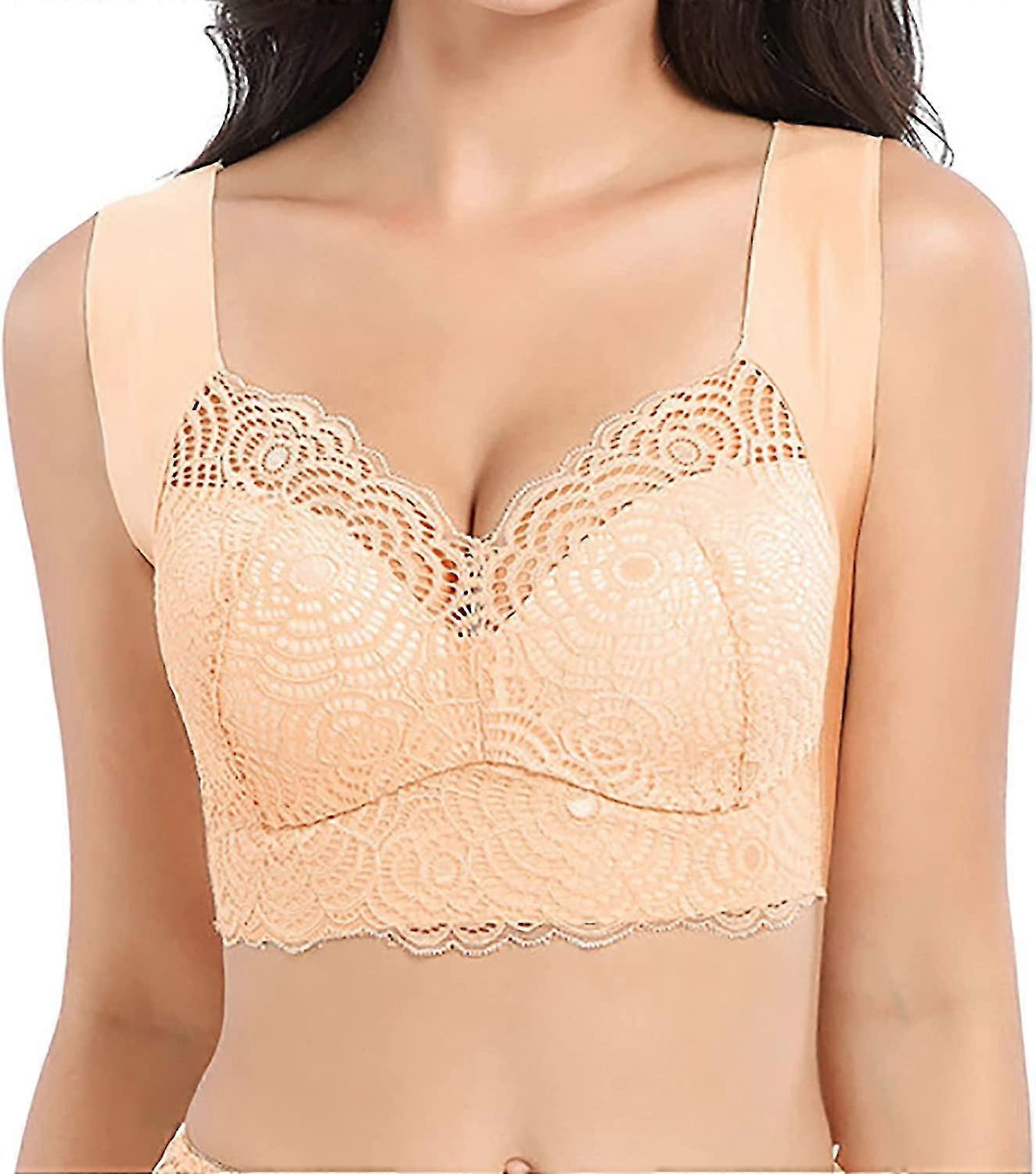 Prettyhealth Lymphvity Detoxification And Shaping & Powerful Lifting Bra, Lace Wireless Bra For Women