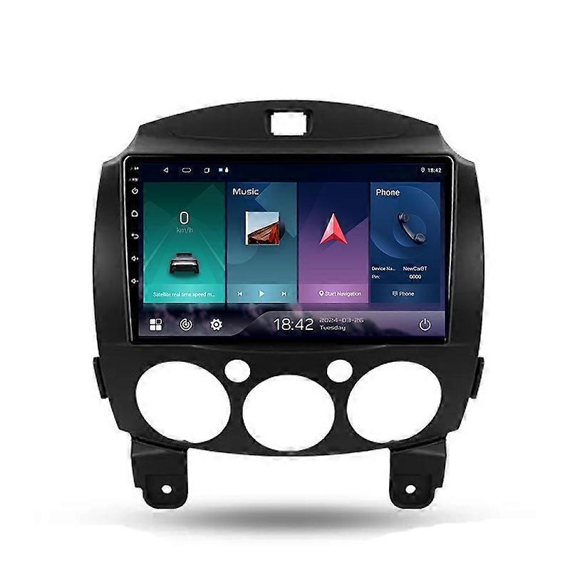 For Mazda 2 DE 2007 - 2014 Car Radio Multimedia Player WIFI Navigation GPS