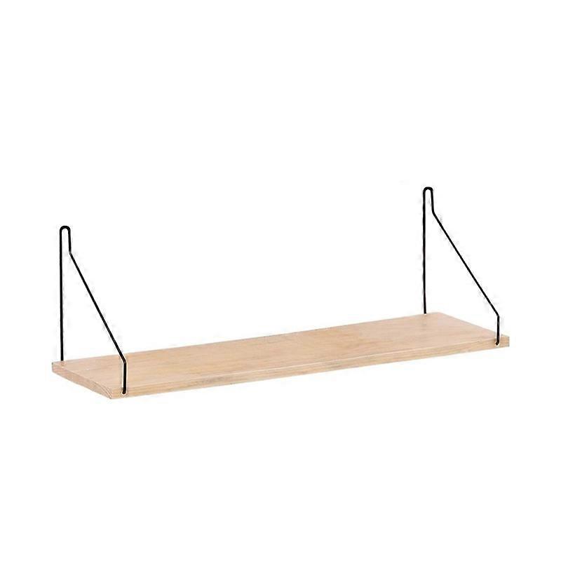 Simple Wooden Wall Shelf Room Decoration Storage Rack Solid Wood Partition Wall Shelf Wall
