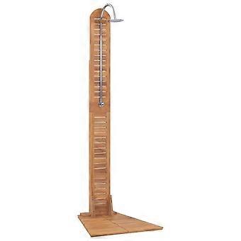 Gartendusche Teakholz massiv 70x75x204 cm