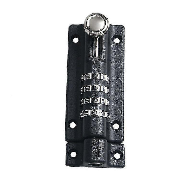 Digit Combination Locking Bolt,4digit Sliding Lockable Garden Gate Latch For Gates,gate Door Bolt Lock