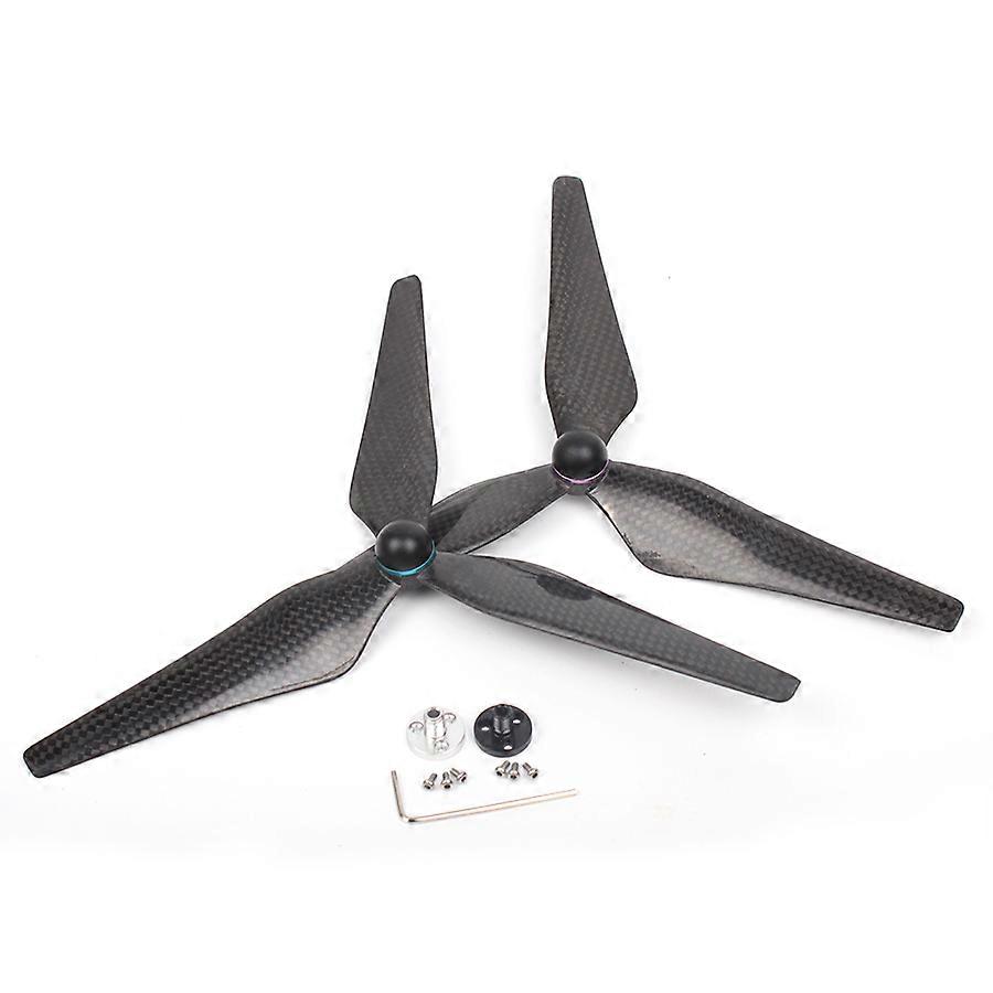 9450S Full Carbon Fiber Propellers Self-tightening Props with Propeller Mounts for DJI Phantom 4/ PRO/ ADVANCED Drone Accessorie