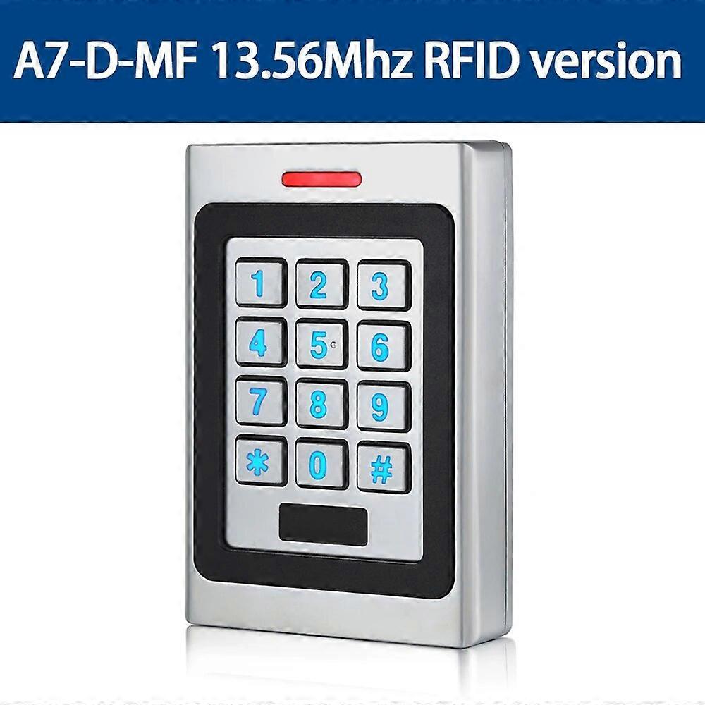 DC 10-24V Rfid Door Access Control System IP67 Waterproof Metal Keypad Alloy Proximity Card Standalone Keyboard 2000 Users