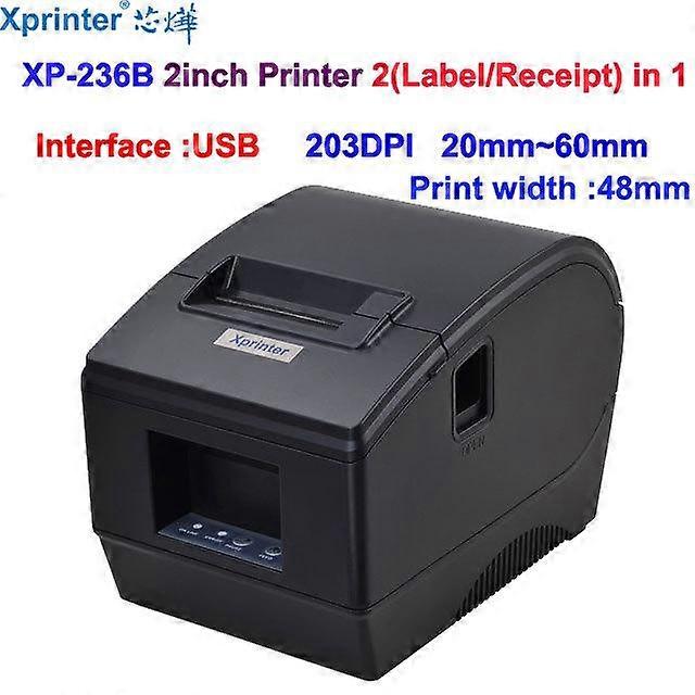 Xprinter 80mm or 58mm Thermal Label Printer 2,3 Inch Barcode Sticker Printer Bluetooth Receipt Printer LAN/Bluetooth/USB