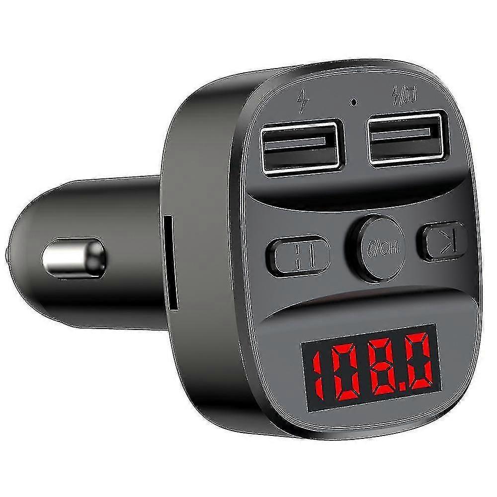 Car Bluetooth Hands-Free FM Transmitter