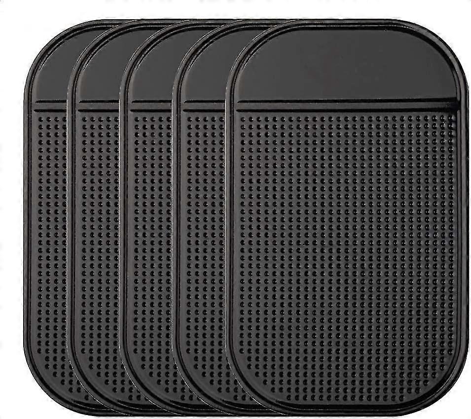 Car Dashboard Non Slip Mat, 5-pack Anti-slide Sticky Extra-thick Dash Pad