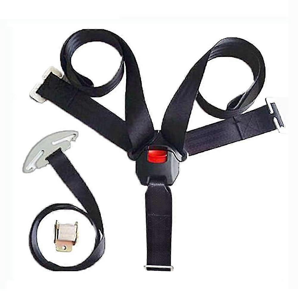 Universal Baby Highchair Stroller Pushchair 5pt 5 Point Safety Harness With Locking Buckle Adjustable Straps-sfygv