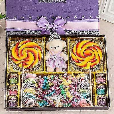 Lollipop Gift Box Oversized Wave Board Candy Star Candy Snack Gift Package