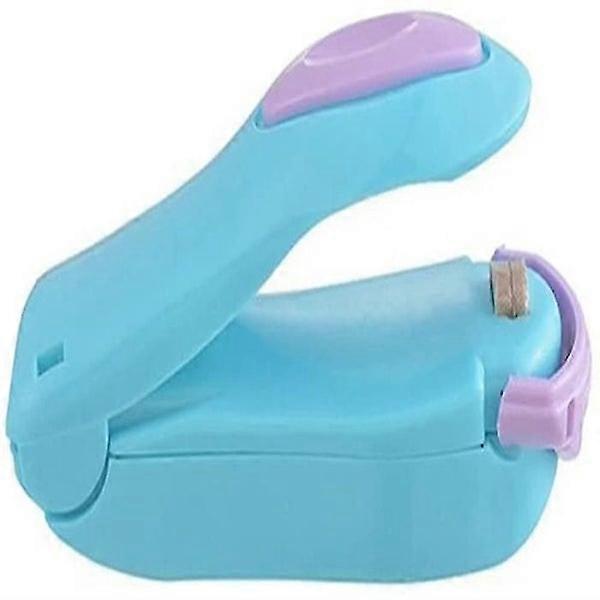 Mini Portable Plastic Bag Impulse Sealer Hand Tool Blue