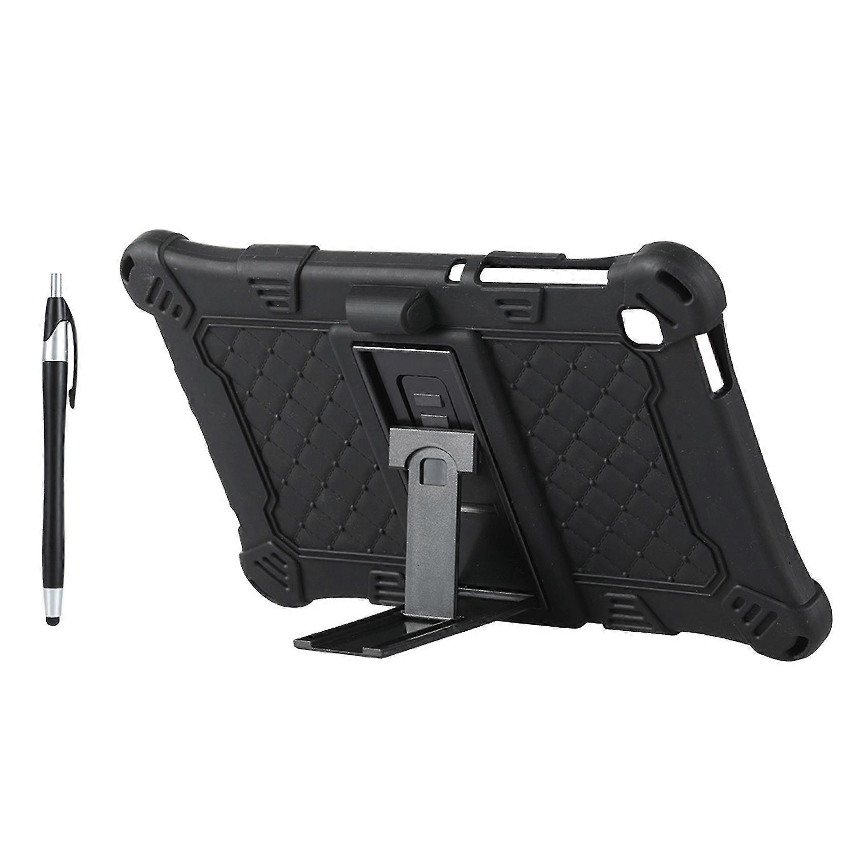 Silicone Case For Tab A7 Lite 2021 8.7 Inch T220 T225 Case Stand With Pen For Office(c)