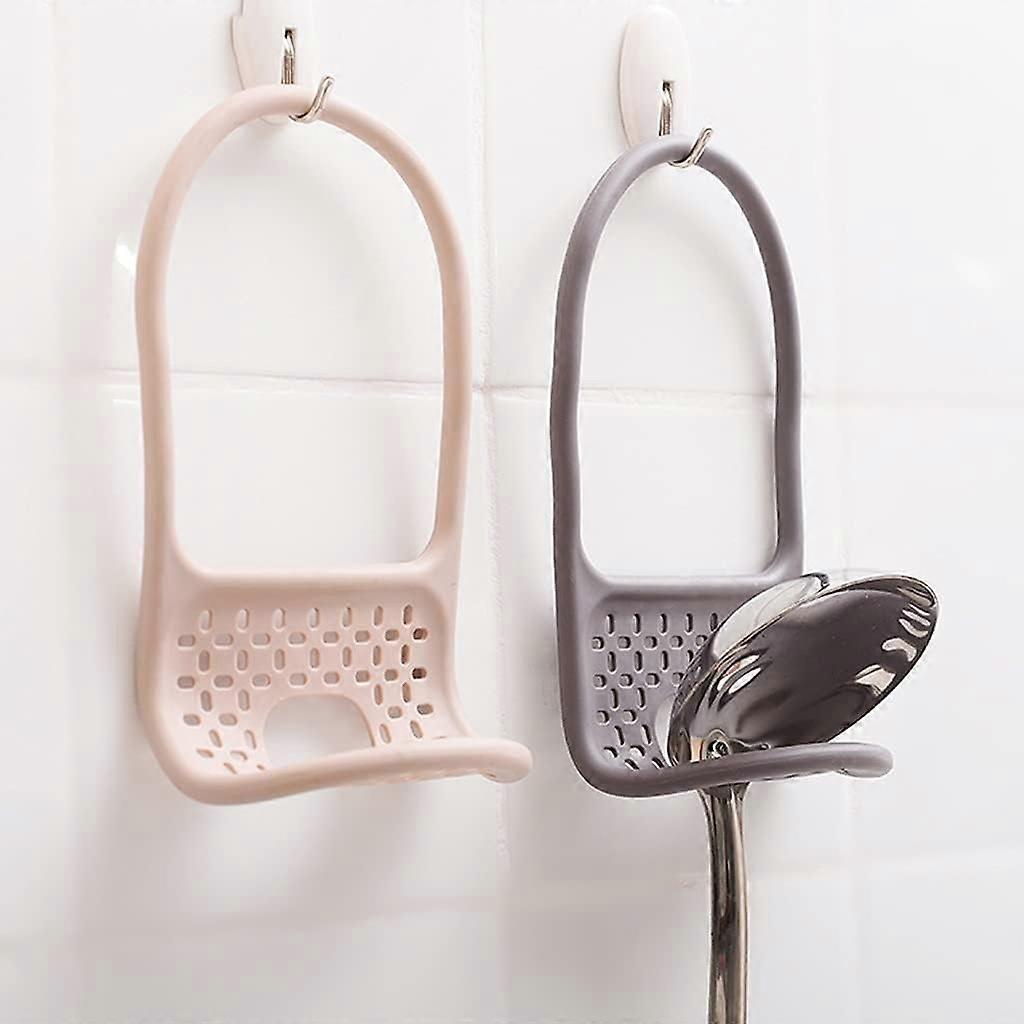 2pcs Covered Soap Dish Soap Dish Soap Holder Available for Household Kitchen Sinks TPR Wire Drain Box,25*11CM