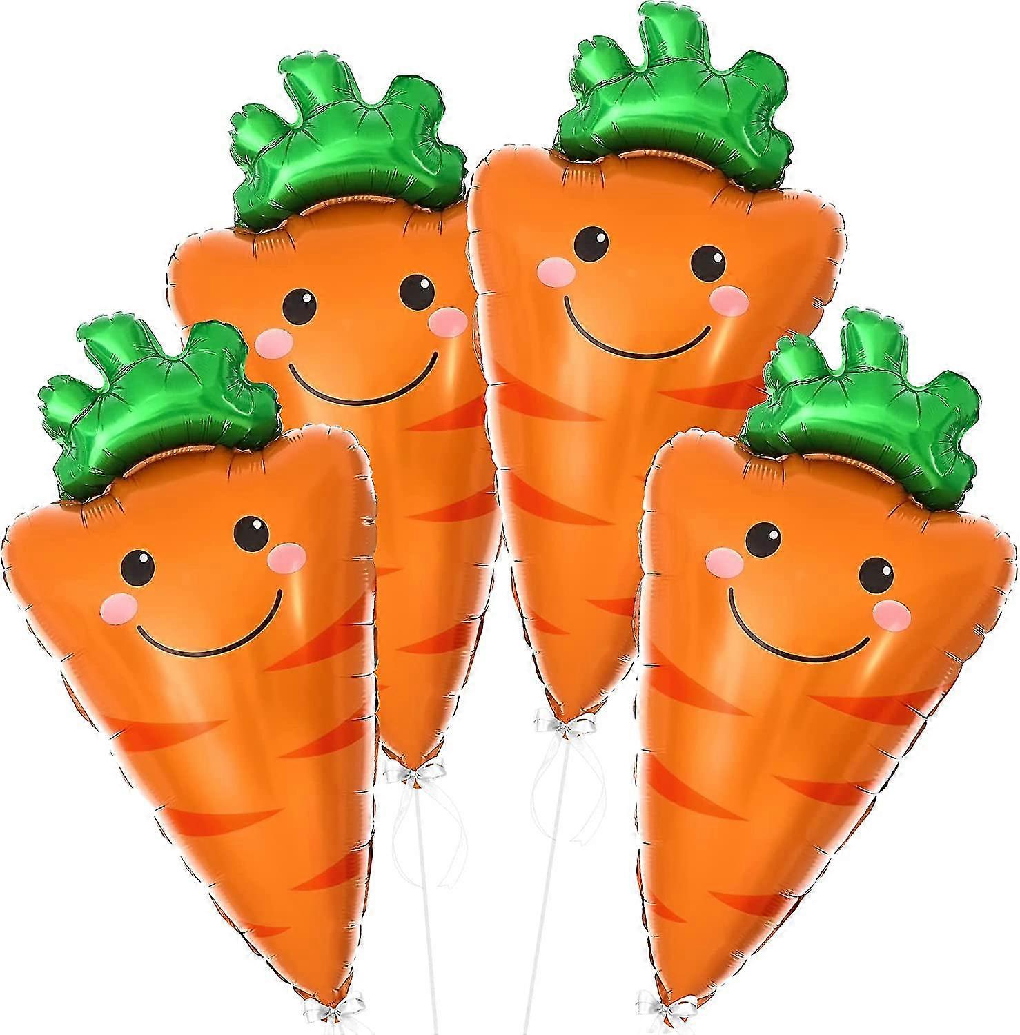 Carrot Leaf Balloons  80cm Other Garden