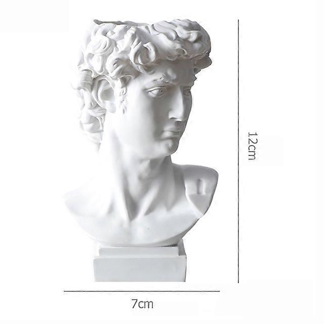 Creative Pen Holder Resin David Sculpture
