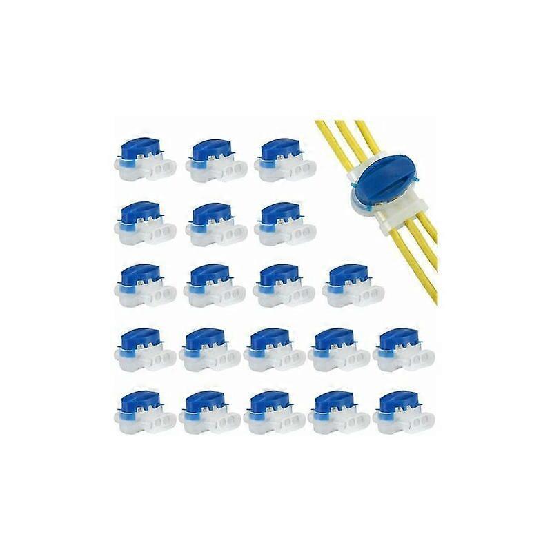 Pack of 20 Waterproof Connectors for Automower Robot Lawn Mower Cables