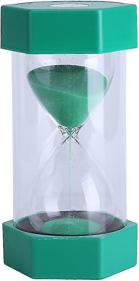Färgglada Sand Timers Glas Timglas 10 Minuter Timer Klocka Hemmakontor Timglas Dekor Gåva G