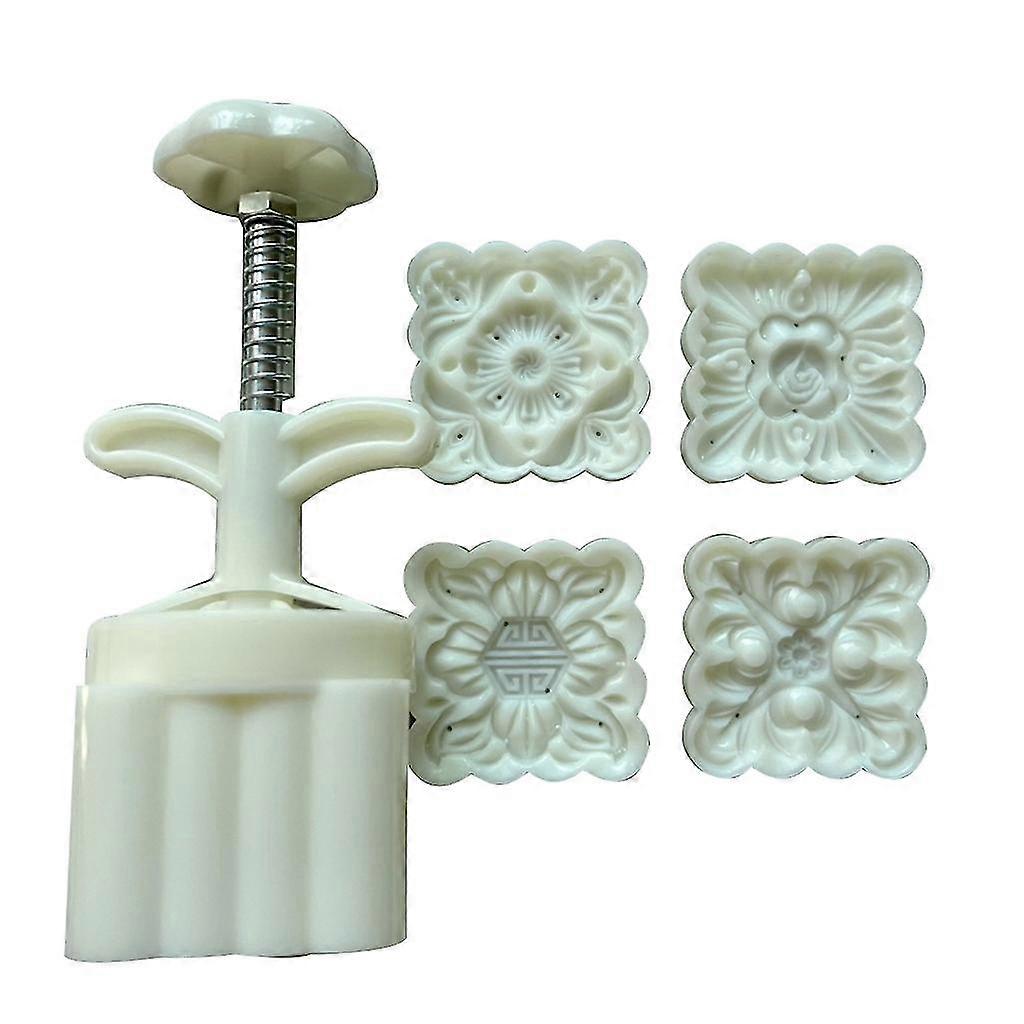 Square Mooncake Moulds Multi-purpose Reusable Festival Cookie Decorate Tool