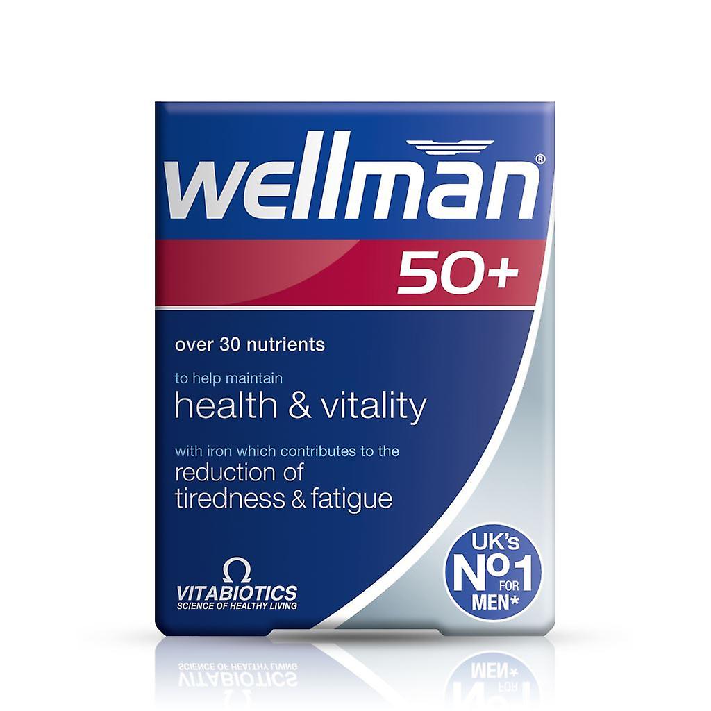VITABIOTICS WELLMAN 50+ - 30 TABLETS
