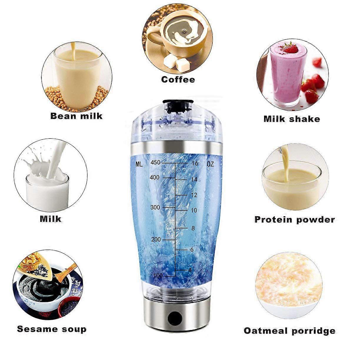 Nutrition  Bottle, USB Rechargeable Electric Portable Vortex Mixer