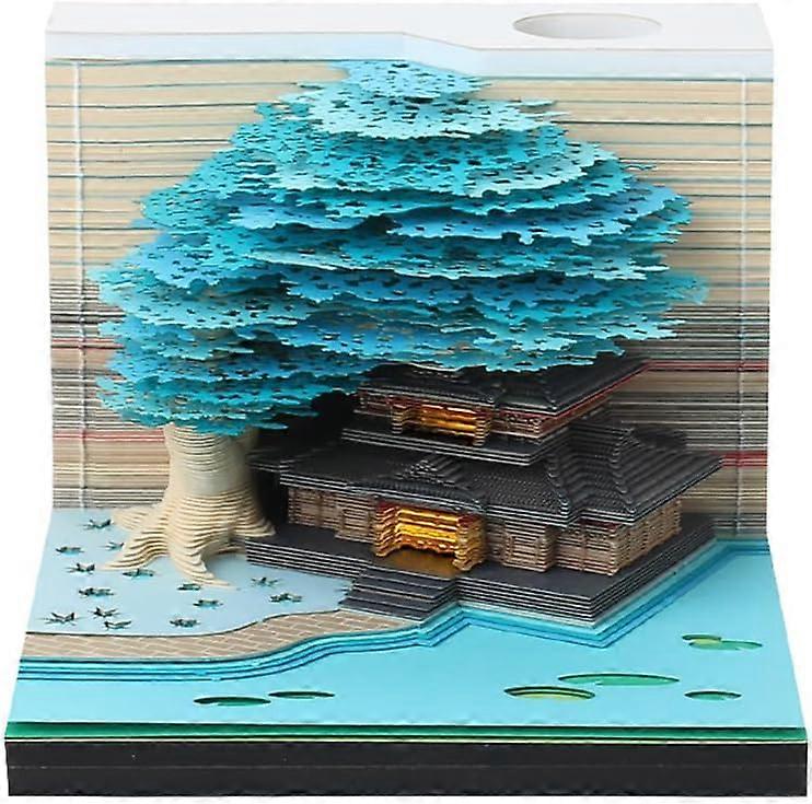 nice 3D 2024, 3D Notepad, 2024 Desk Calendar Notepad, 3D Weekly Calendar Notepad, 3D Notepad, DIY Decoration Gift, Post Notes for Office/Home