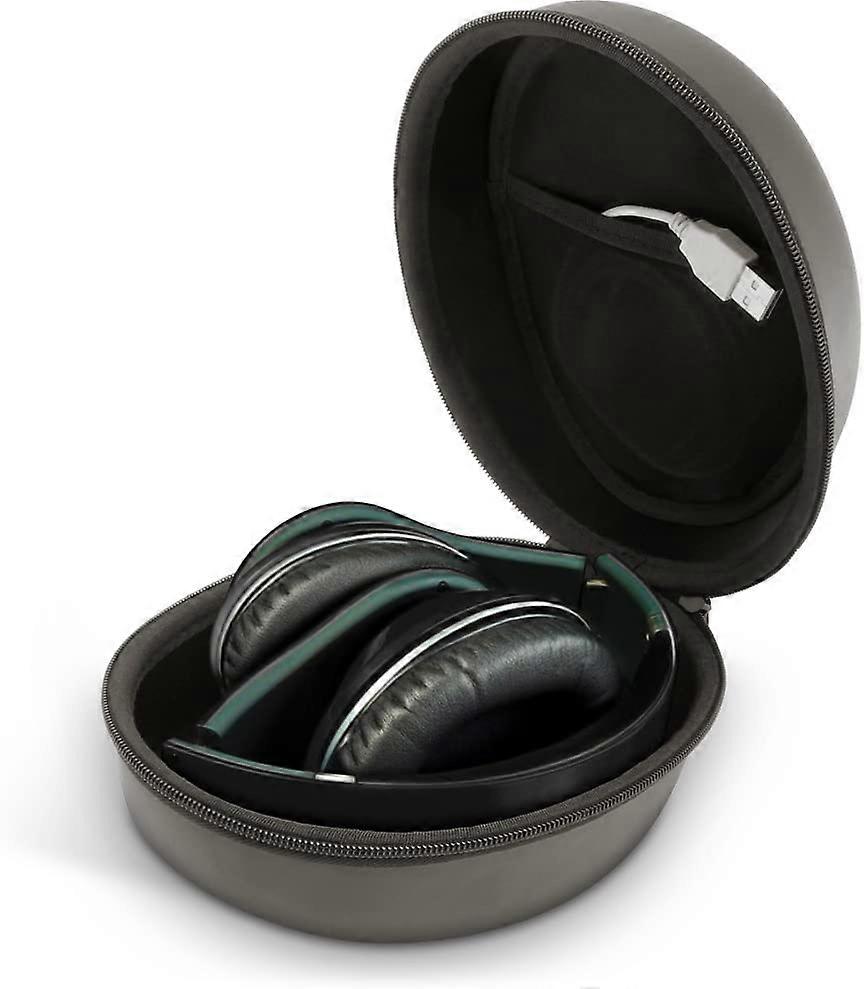 Rigid Zipped Storage Case for Foldable On-Ear Headphones