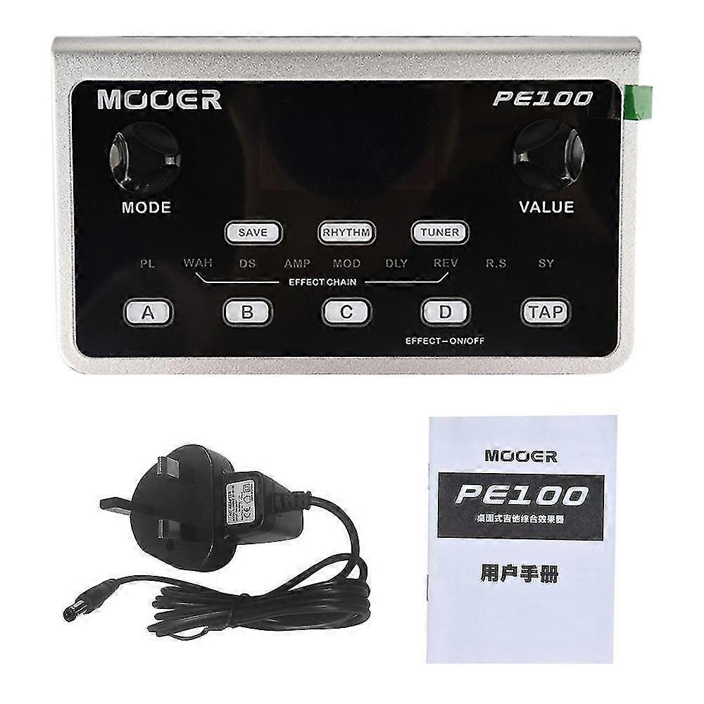 Mooer Stasjonær Lcd Gitar Multi-effekter Pedal