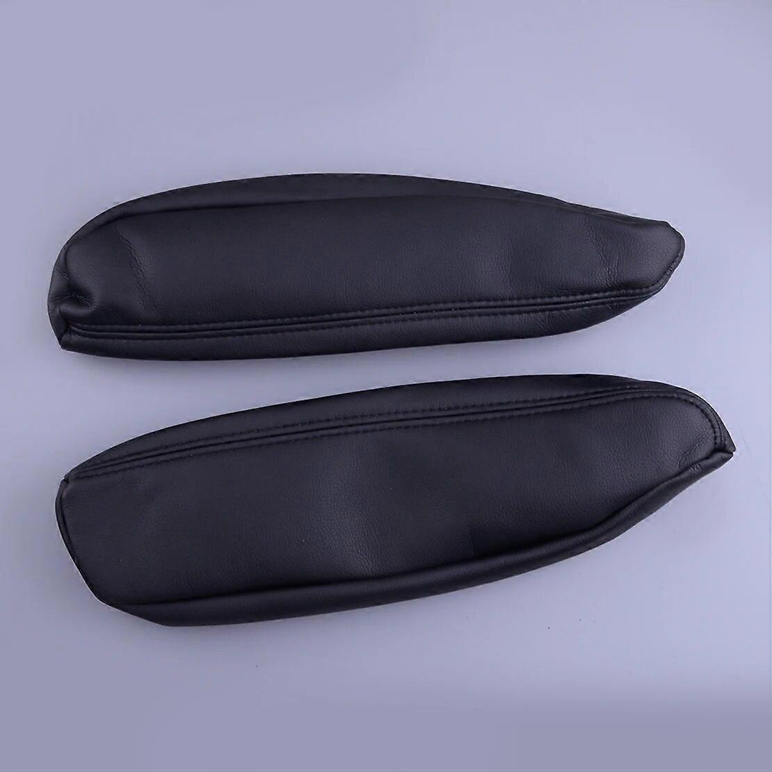 2Pcs Front Left Right Seat Armrest Handle Cover Protector Black Fit For Land Rover Discovery LR3 LR4 Range Rover Sport 2005-2013