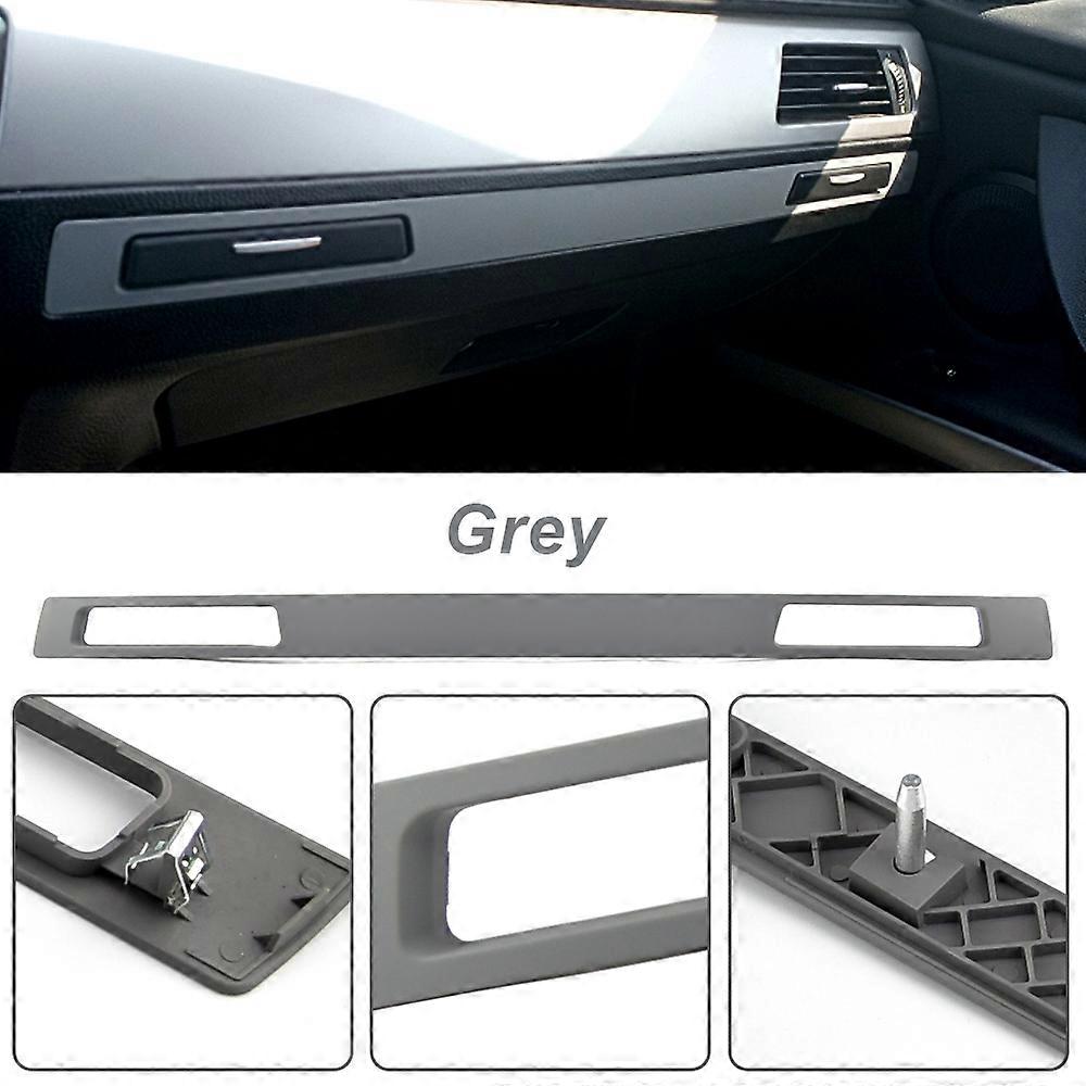 Bil Vattenkopp Hållare Panel Interiör Strip Trim LHD för BMW E90 E91 E92 E93 2005-2012 Auto Interiör Tillbehör
