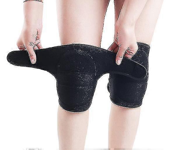 Exercise Kneepad Protective Knee Pad Knee Brace Elastic Knee Pad Fitness Protective Gear Knee Protector Black