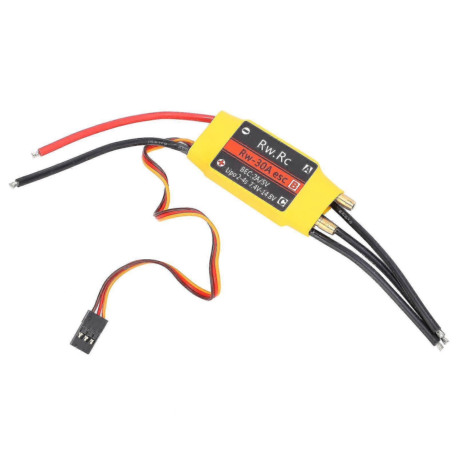 RC Boat Model 30A Brushless Water Cooling Electric Speed Controller ESC