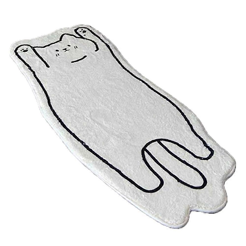 Badkamermat, Fall Badkamermat, Fluffy Antislipwit 40*60CM