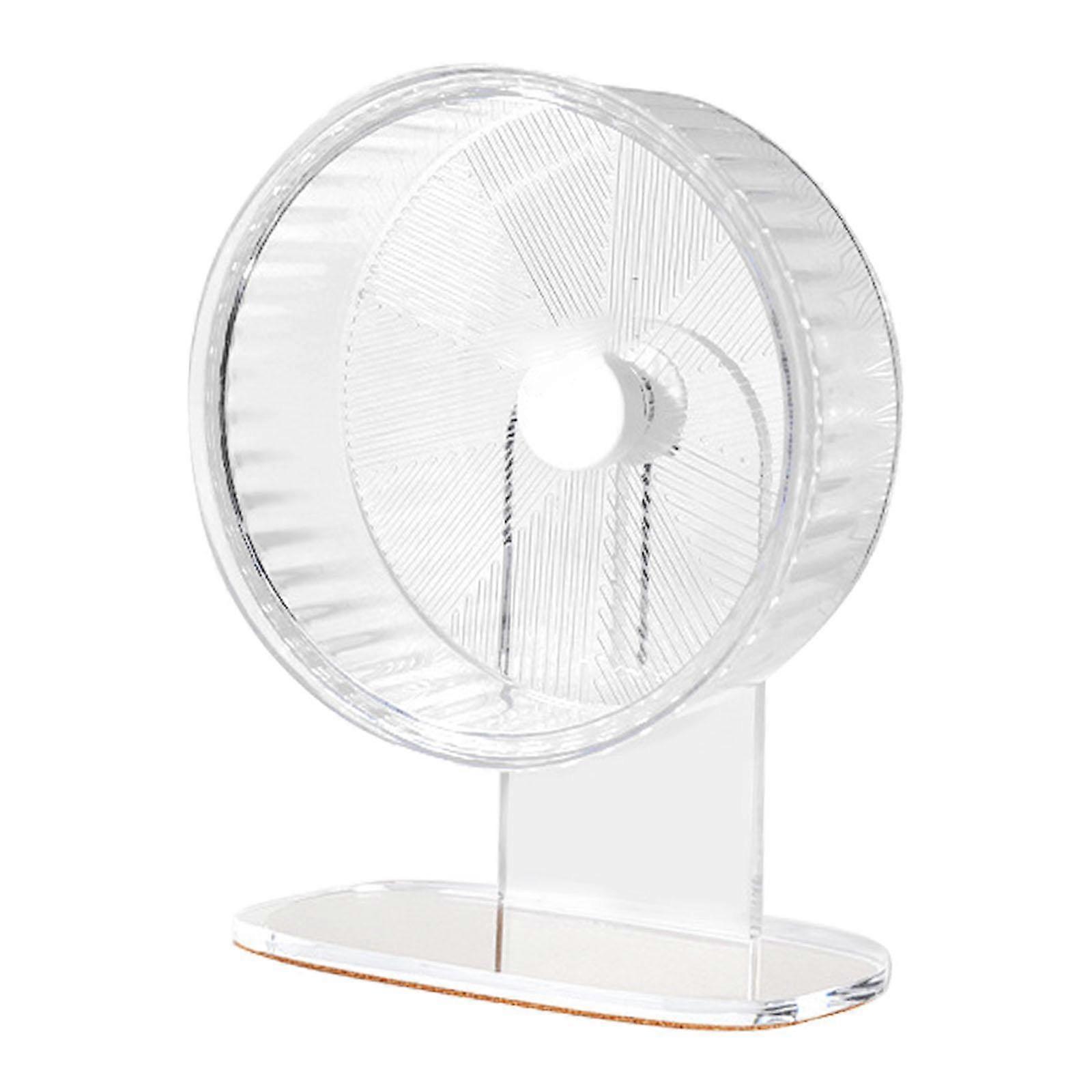 Τροχός χάμστερ Ήσυχος τροχός άσκησης χάμστερ για σκαντζόχοιρος ποντικιών Gerbil διαφανής