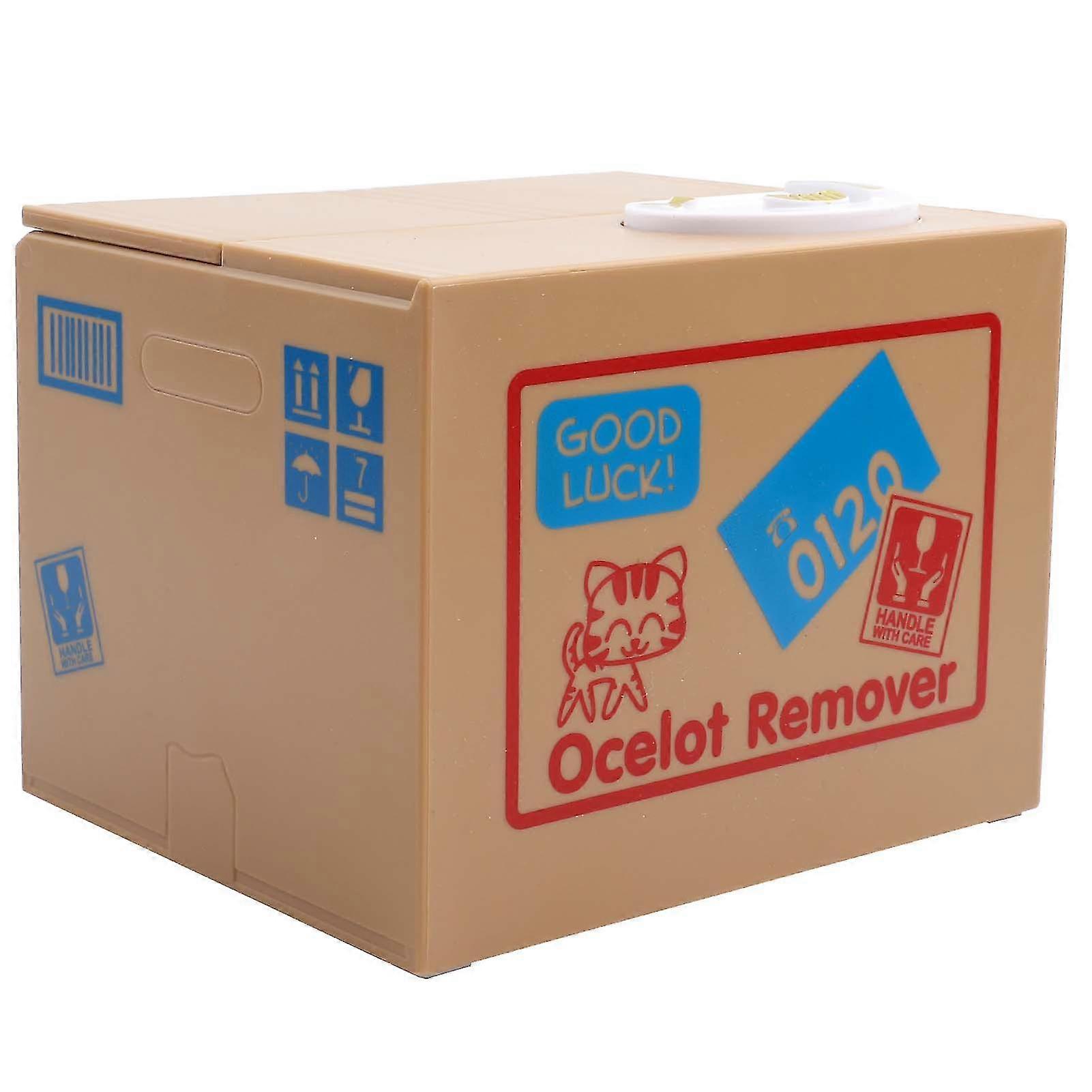 Automatic Stealing Coins Cat Money Box Coin Bank, Cute and Fun Saving Box