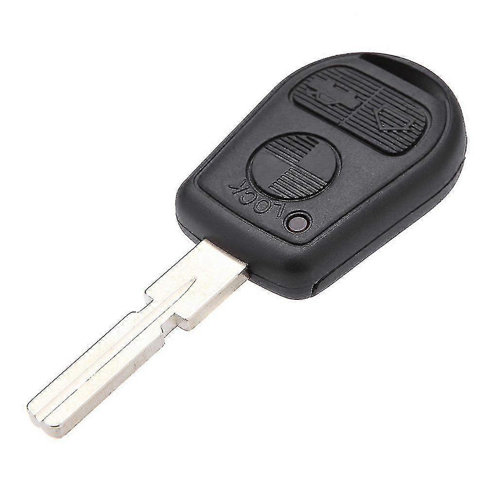 Uncut Replacement 3 Button Car Remote Key Keyless Shell Case For E31 E32 E34 E36 E38 E39 E46 Z3